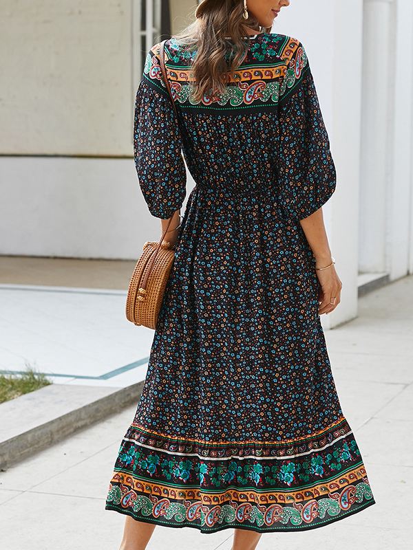 Women's Fashion Dress Design Bohemia Skirt