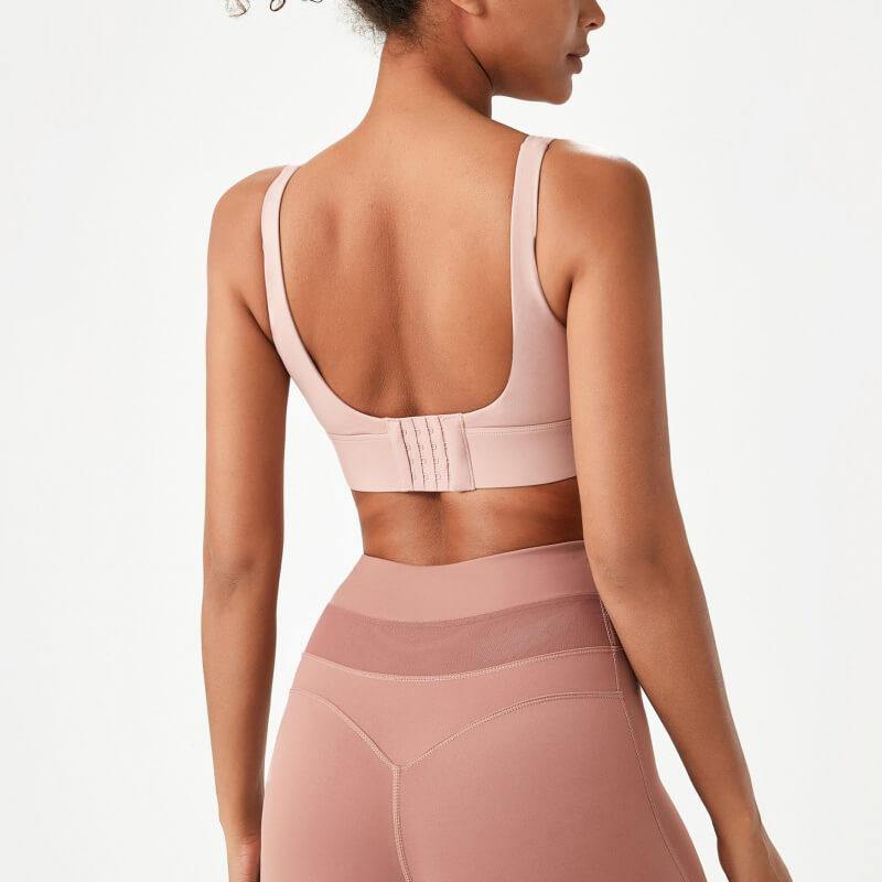 Women Sport Bra Removable Pads Bra for Yoga Running Athletic Gym Workout Fitness - CHALIER