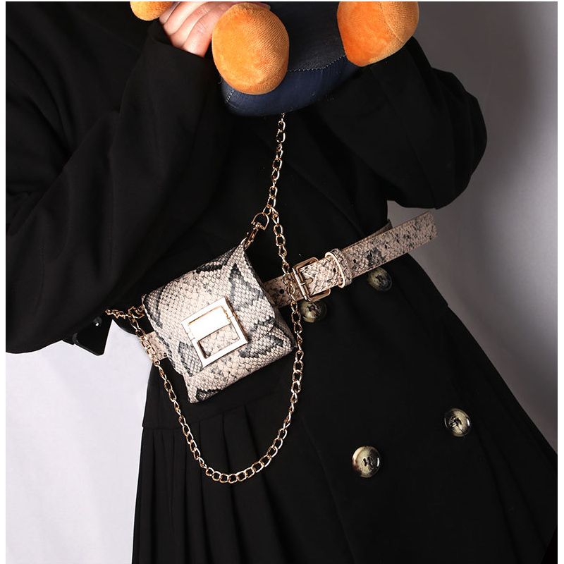 Women Design Dress Belt Cool Bag Belt