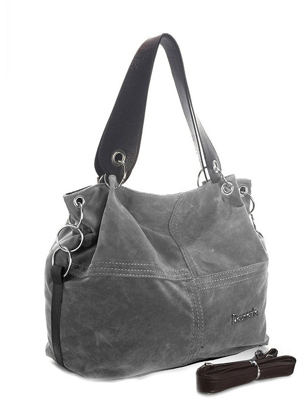 Women's Solid Flannel Handbags