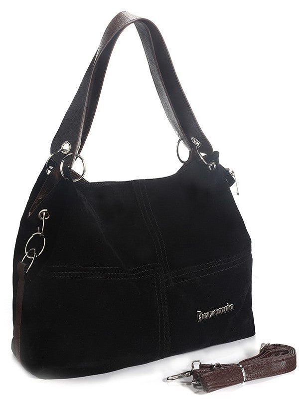 Women's Solid Flannel Handbags