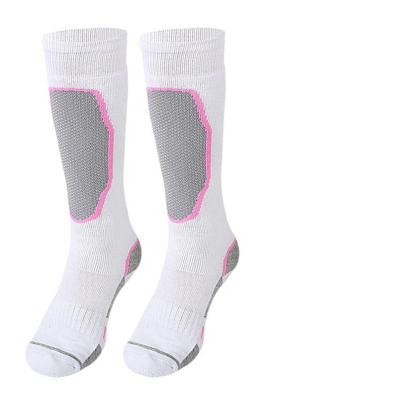 Thick Ski Socks Outdoor Sports Mountaineering Non-Slip Knee-Height Breathable Warm Socks - CHALIER