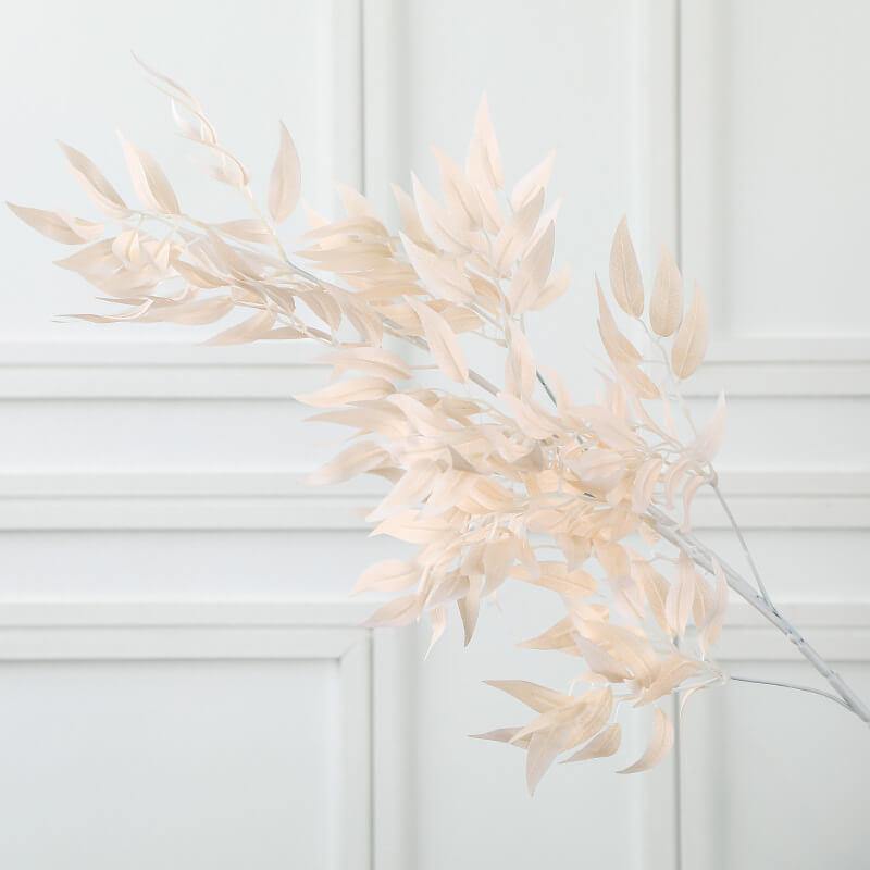 Artificial Willow Bouquet Fake Leaves Fake Plants For Home Christmas Wedding Decoration - CHALIER