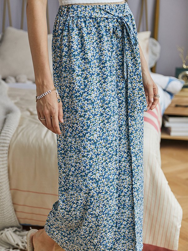 Women's Hot Loose Pants Flowers Casual Long Pants