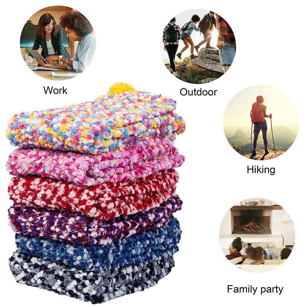 Womens Fuzzy Christmas Socks Winter Warm Cozy Fluffy Soft Slipper Socks Gifts 6 Pairs