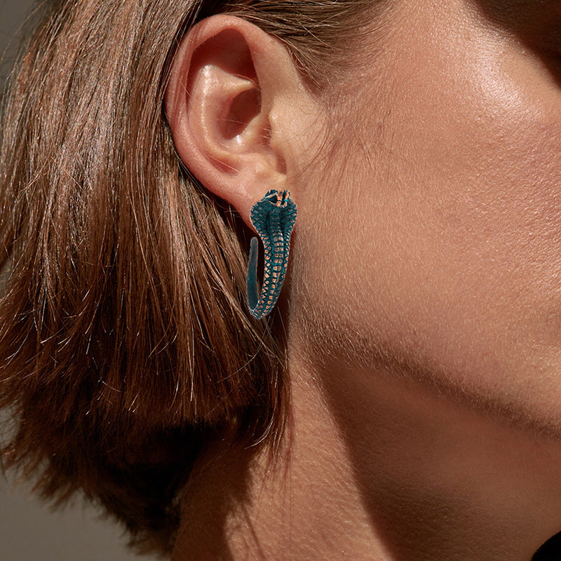 Female Hot Drop Earrings Woman Snake Earrings