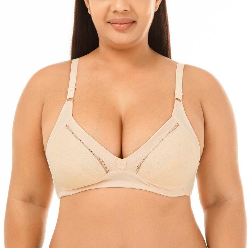 Womens Full Coverage Ultimate Lift and Support Wire Free Bra - CHALIER