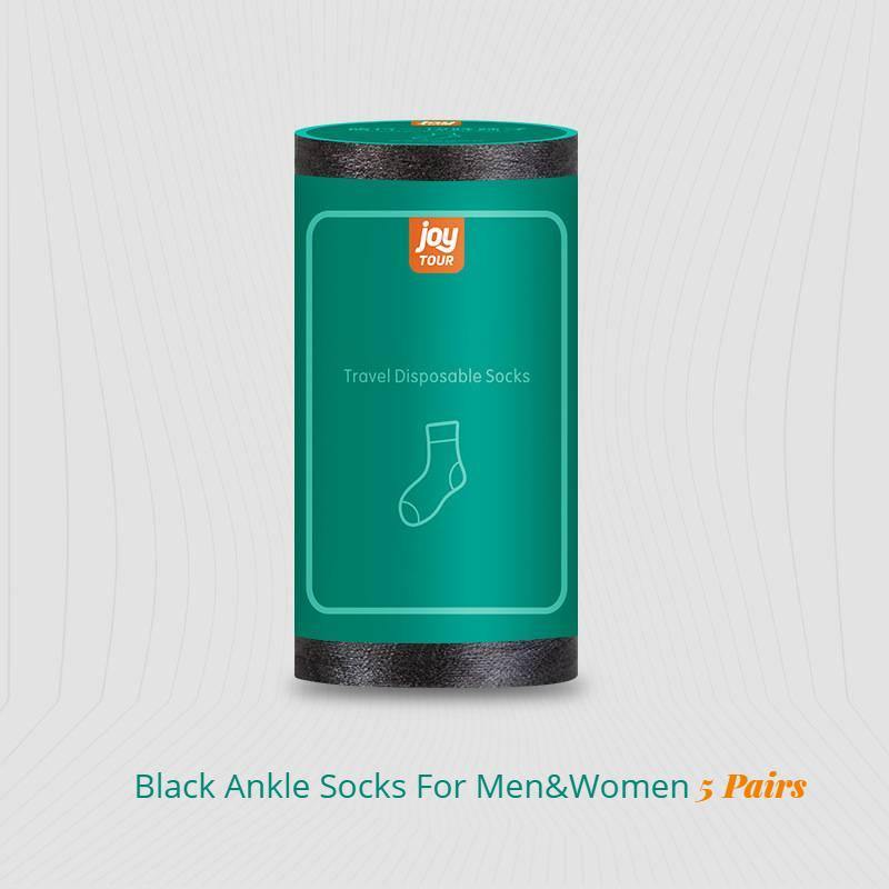 Travel Disposable Compression Cotton Breathable socks For Men&Women 5 Pairs - CHALIER