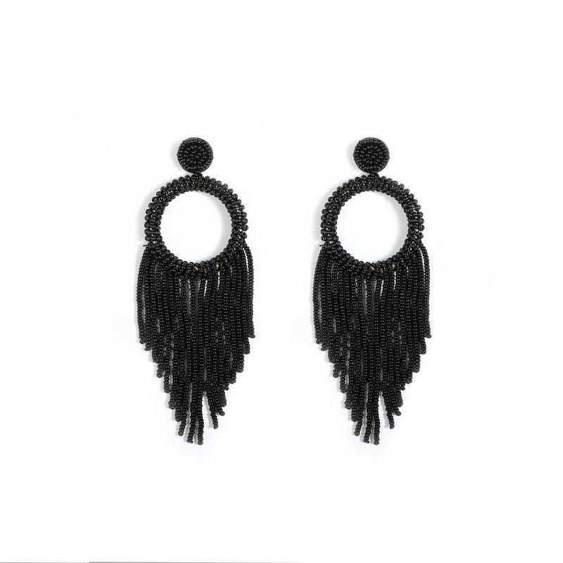 Female Bohemia Earrings Women Tassels Drop Earrings