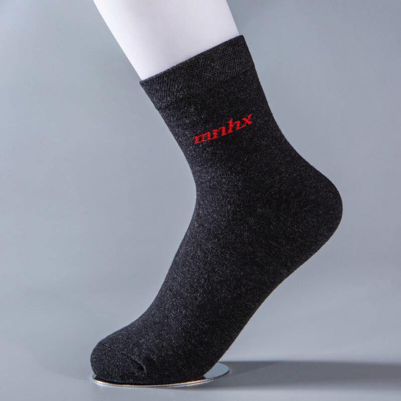Men's Crew Casual Cotton Sports Breathable Socks 5 Pairs - CHALIER