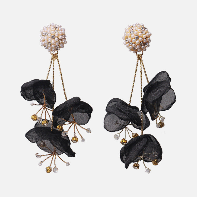Female Bohemian Earrings Women Flower Drop Earrings