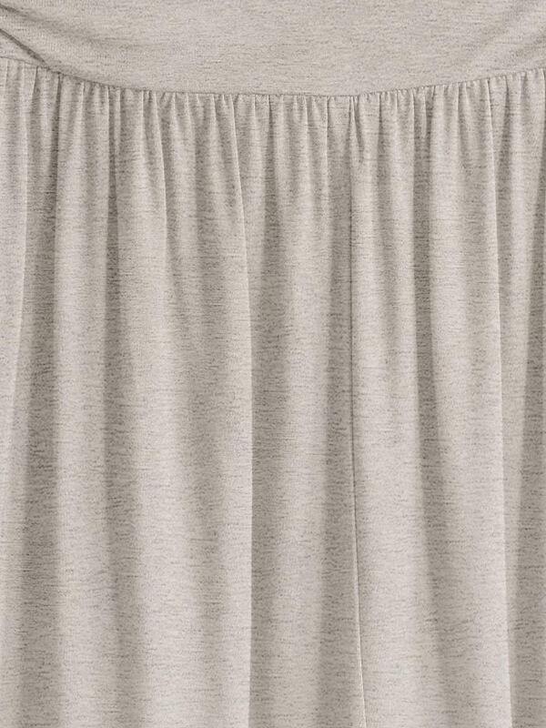 Simlu Womens Regular and Plus Size Skirt with Pockets Below The Knee Length Ruched Flowy Skirt Midi Skirt for Women - CHALIER