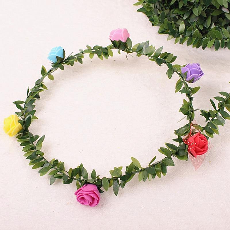 Artificial Leaf Garland Plants Vine Fake Foliage Handmade for Home Decor Wedding Decoration DIY Wreath Silk Flower - CHALIER