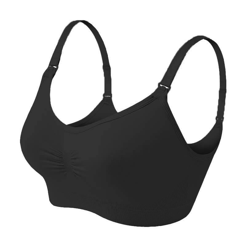 Women Body Silk Seamless Maternity Nursing Bra - CHALIER