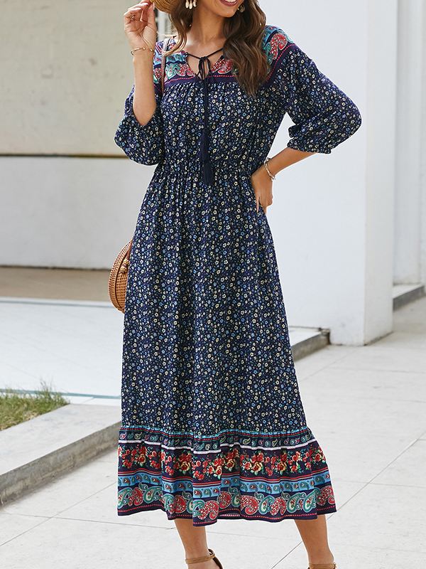 Women's Fashion Dress Design Bohemia Skirt