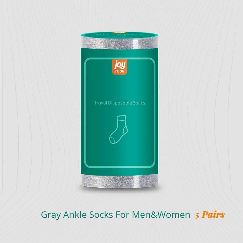 Travel Disposable Compression Cotton Breathable socks For Men&Women 5 Pairs - CHALIER