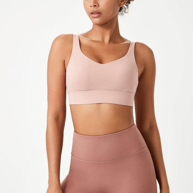 Women Sport Bra Removable Pads Bra for Yoga Running Athletic Gym Workout Fitness - CHALIER