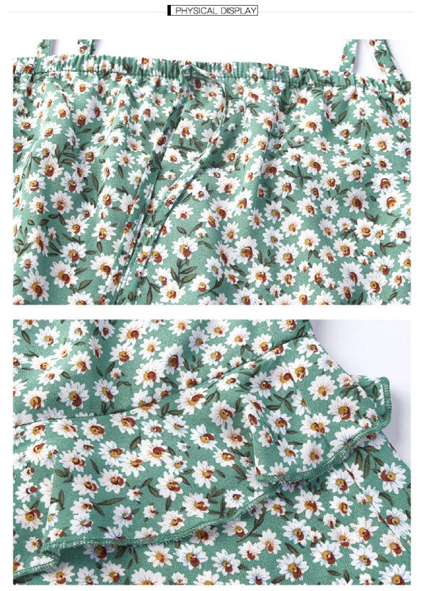 Women's Fashion Top Floral Tank Top