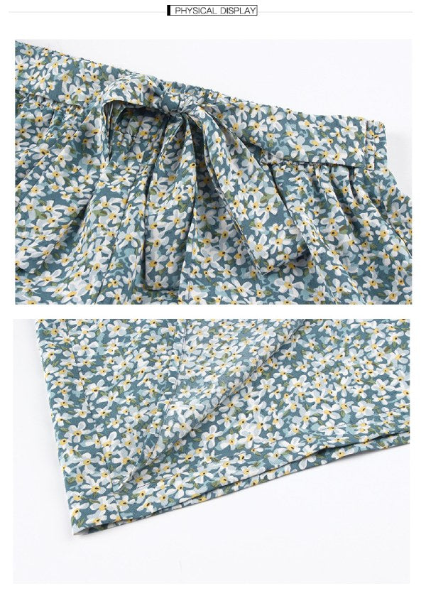 Women's Hot Loose Pants Flowers Casual Long Pants