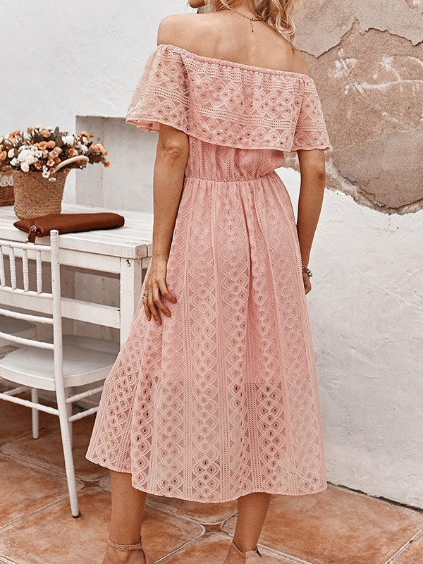 Women's Fashion Dress Design Lace Dress