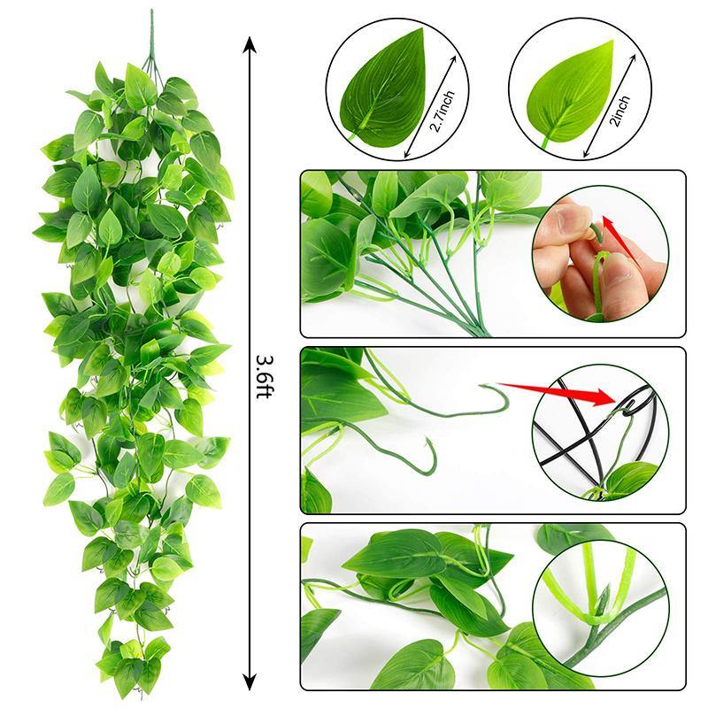 Artificial Hanging Vine for Wedding Party Home Garden Decoration - CHALIER