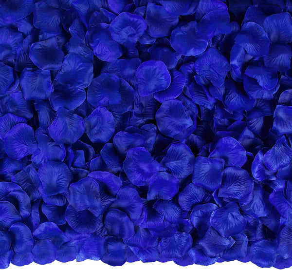 3000 Pcs Rose Petals Artificial Flowers Petals for Wedding Decor Silk Rose Petals for Valentine's Day Engagement Romantic Night Decorations