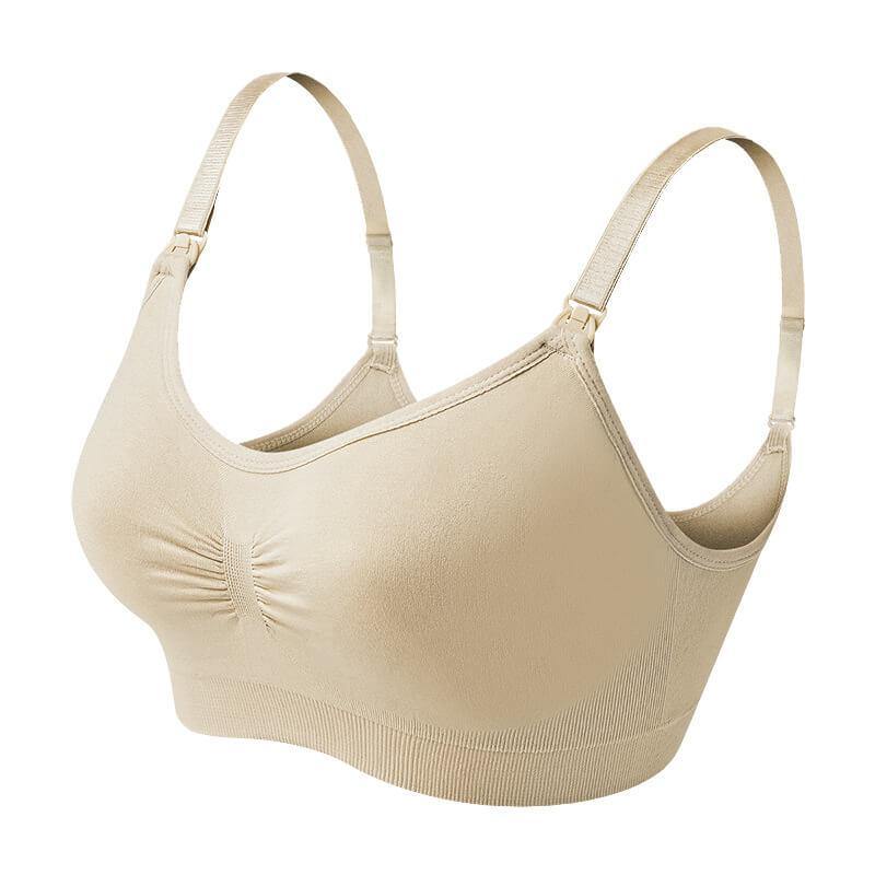 Women Body Silk Seamless Maternity Nursing Bra - CHALIER