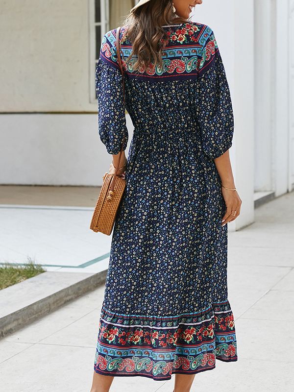 Women's Fashion Dress Design Bohemia Skirt