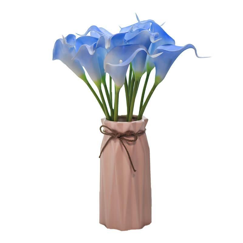 Artificial Calla Lily Bouquet Artificial Flowers For Living Room Table Decoration 10 Flowers Per Bunch - CHALIER