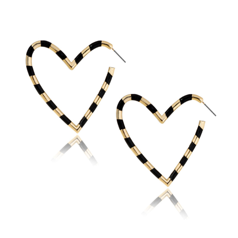 Female Design Earrings Women Heart Drop Earrings