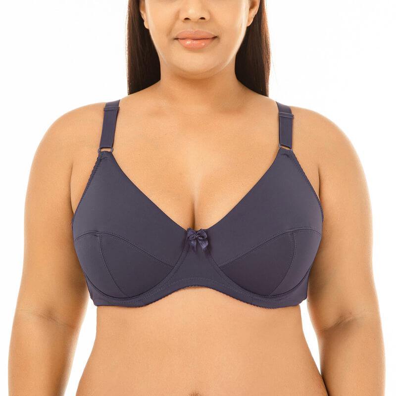 Womens Plus Size Padded Sexy Comfort Full Coverage Push Up Bra - CHALIER
