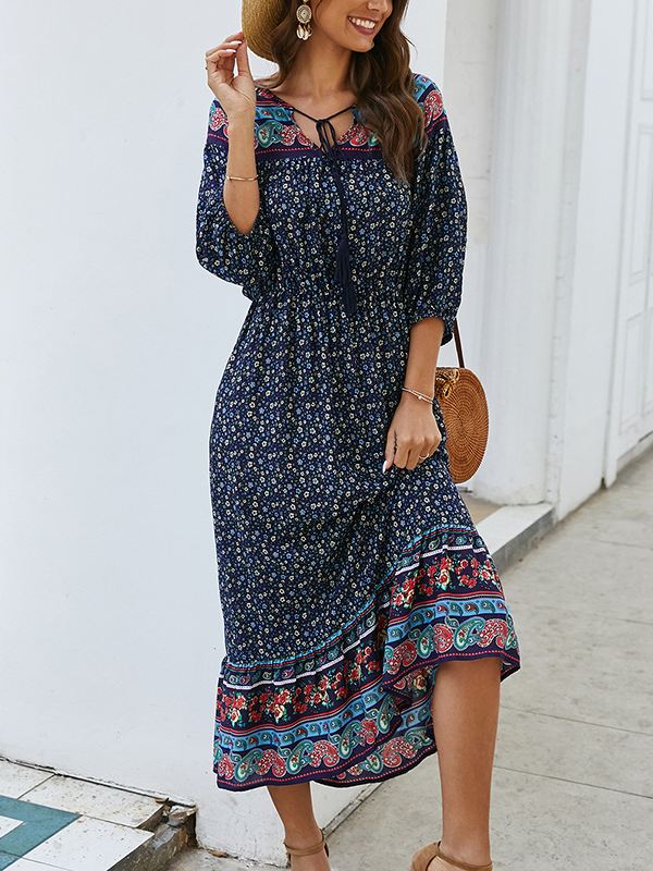 Women's Fashion Dress Design Bohemia Skirt