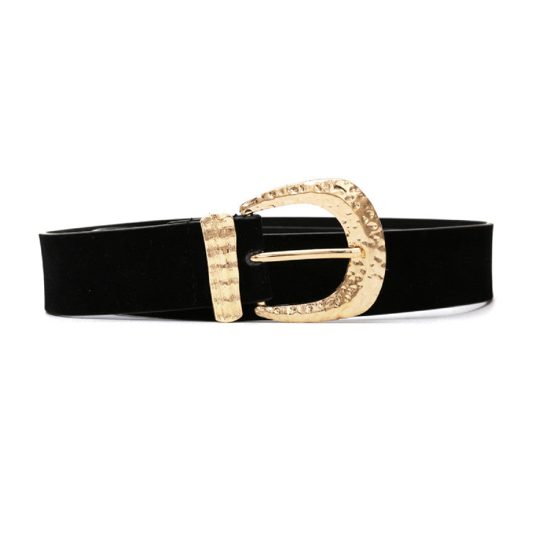 Women Design Dress Belt Fashion Gold Metal Belt