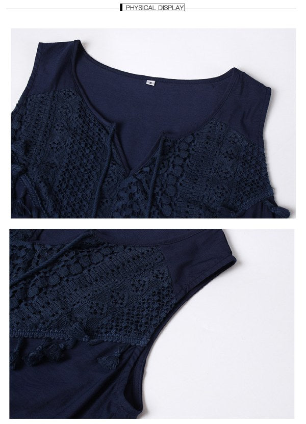 Women's Bohemia Dress Fashion Short Dress