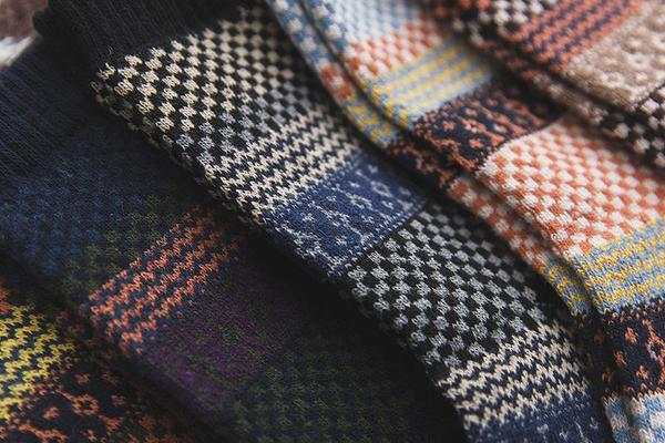 Mens Winter Socks Vintage Exotic Knitted Warm Soft Socks Set Gift