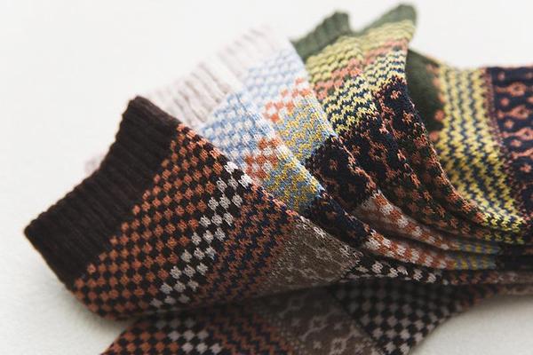 Mens Winter Socks Vintage Exotic Knitted Warm Soft Socks Set Gift