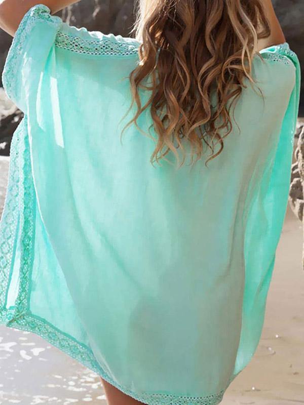Women's Beach Swimsuits Bikini Oversized Cover Up Dress - CHALIER