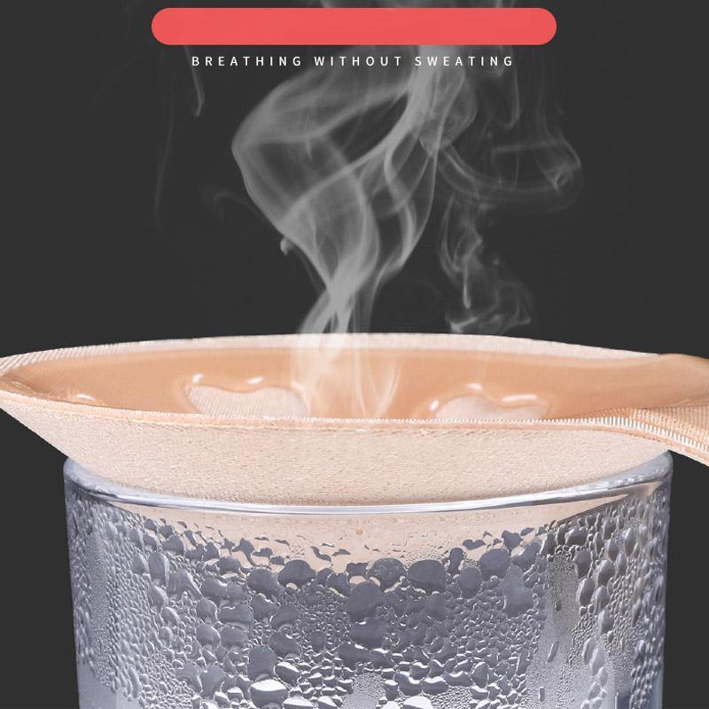 Womens Invisible Push Up Rabbit 2 Pairs Bra Backless Strapless Lifting Silicone - CHALIER