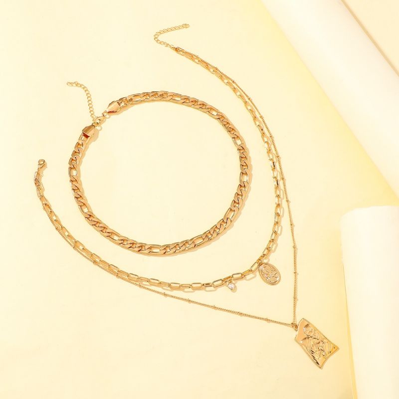 Female Hot Necklaces Women Gold Choker Design Jewelry