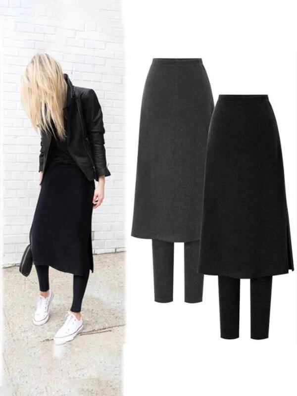 Chalier Women One Piece Casual Shirt with Leggings - CHALIER