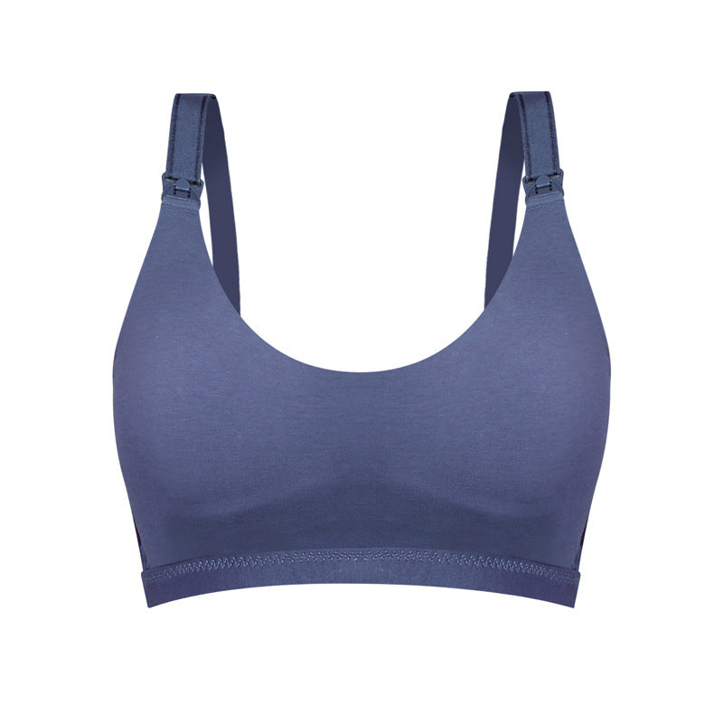 Women's Seamless Nursing Bras Bralette Soft Cup Breastfeeding Maternity Bra