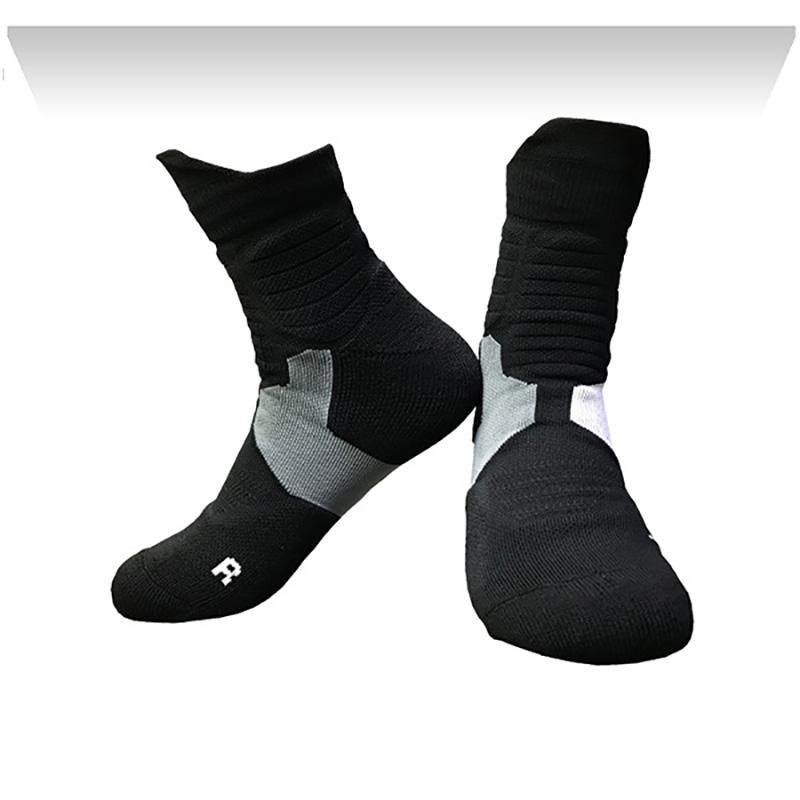 Basketball Socks For Men and Women Medium Height Professional Sports Non-slip Deodorant Thick Socks - CHALIER