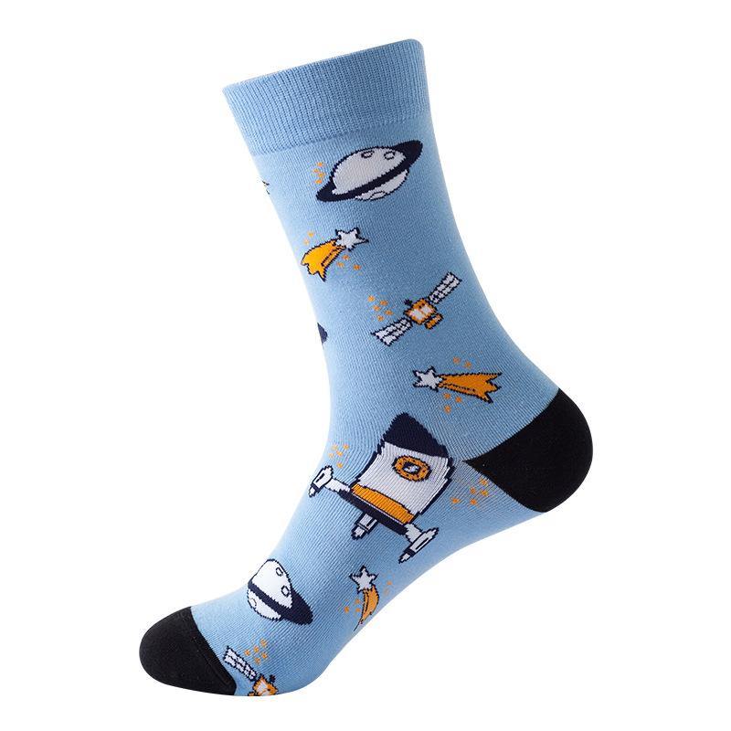 Funny Socks for Men & Women Crazy Colorful Cool Novelty Cute Dress Socks - CHALIER