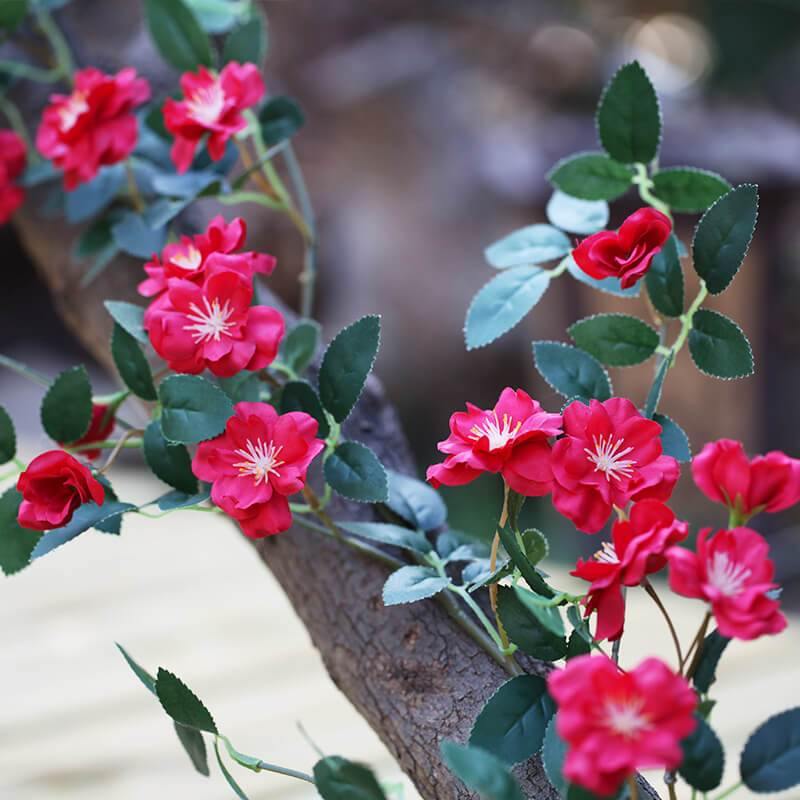 Artificial Flower Rattan Artificial Wall Hanging Rattan Decorative Fake Flower Rattan - CHALIER