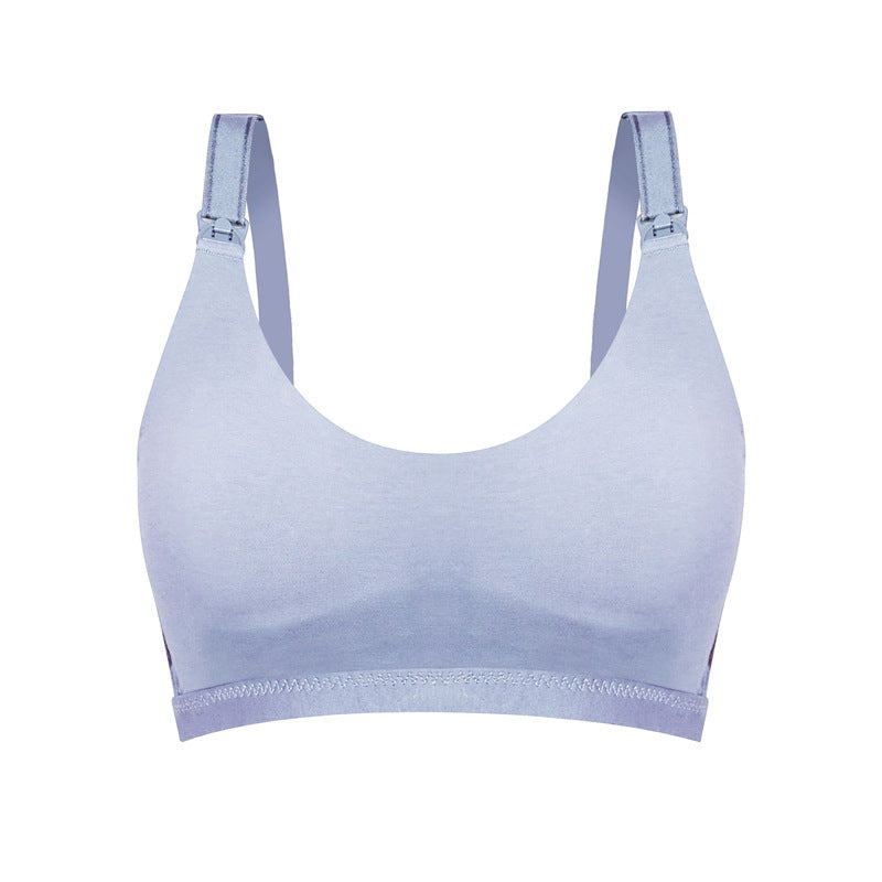 Women's Seamless Nursing Bras Bralette Soft Cup Breastfeeding Maternity Bra