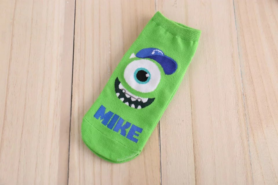 Womens Cartton Catton Crazy Socks Fun Ankle-high Socks 5 Pairs