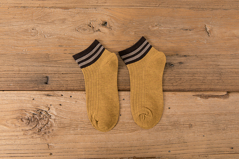 Womens Cartoon Cute Short Socks Set Socks Set 8 Pairs Stripes