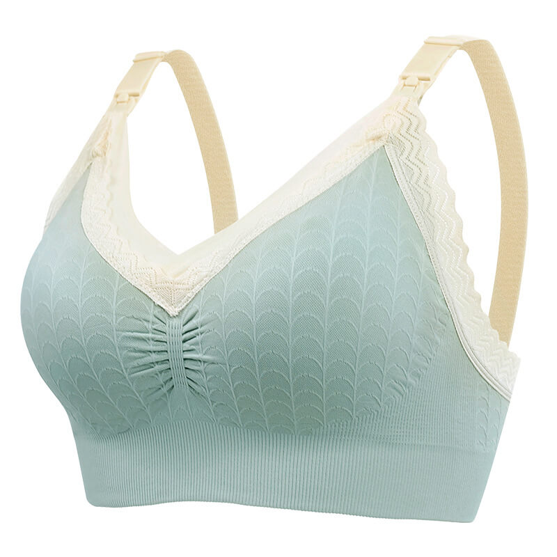 Womenls Full Bust Nursing Bra Seamless Maternity Bras Bralatte Soft Cup