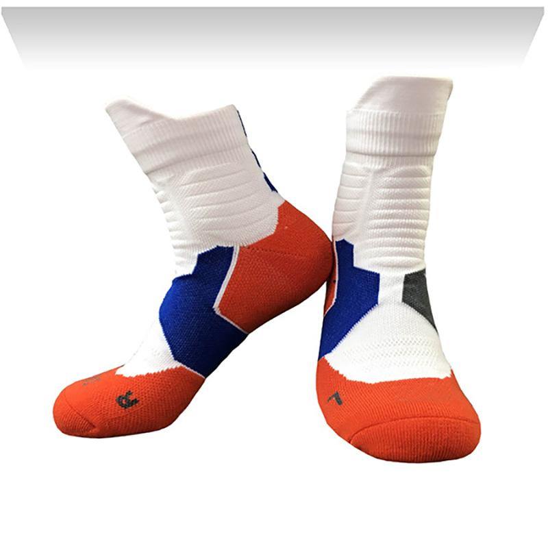 Basketball Socks For Men and Women Medium Height Professional Sports Non-slip Deodorant Thick Socks - CHALIER