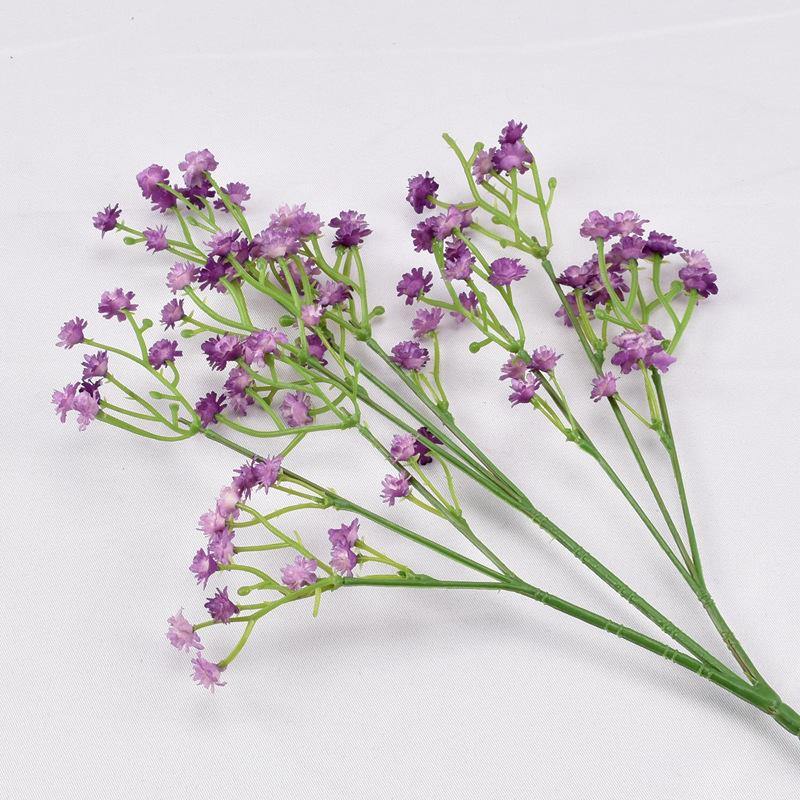 Artificial Silk Gypsophila Fake Flowers Real Touch Bouquets Plants for Wedding Party Home  Decoration  Gift - CHALIER